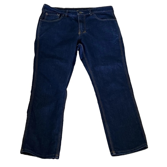Origin Other - Origin Maine Factory Jeans Mens 36 Dark Wash Straight Workwear Stretch Denim USA
